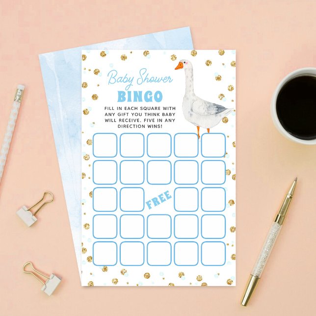 Silly Goose Baby Shower Bingo Game (Creator Uploaded)