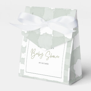 Silly Goose Baby Shower Gender Neutral Gingham Favor Boxes