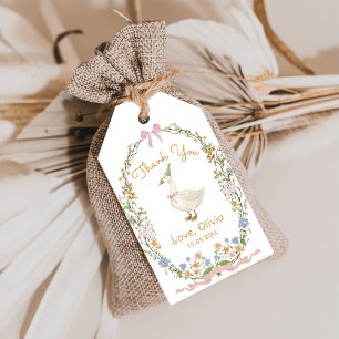 Silly Goose Baby Shower Gift Tags
