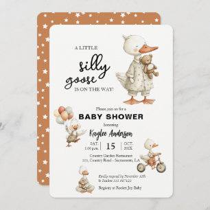 Silly Goose Baby shower Invitation