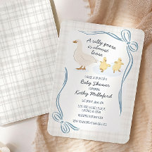 Silly Goose Baby Shower Invitation