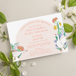 Silly Goose Baby Shower Invitation