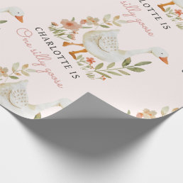 Silly Goose Birthday Wrapping Paper