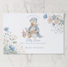 Silly Goose Blue Garden Large Tearaway Paper Pad
