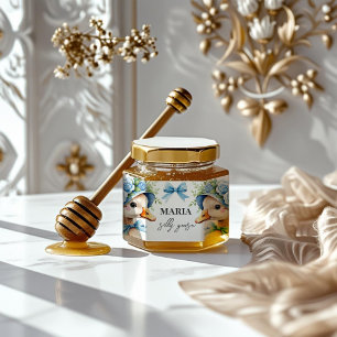 Silly Goose Boy Birthday baby shower Honey Jar Favors