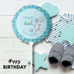 Silly Goose Boy's Birthday Air-Filled Balloon