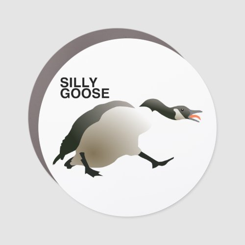 Silly Goose Car Magnet