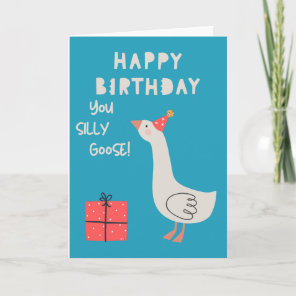 Silly goose card