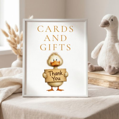 Silly Goose Cards and Gifts Sign Baby Shower