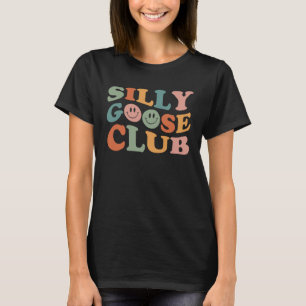 Silly Goose Club Cute Smile Face Mens Womens Cloth T-Shirt