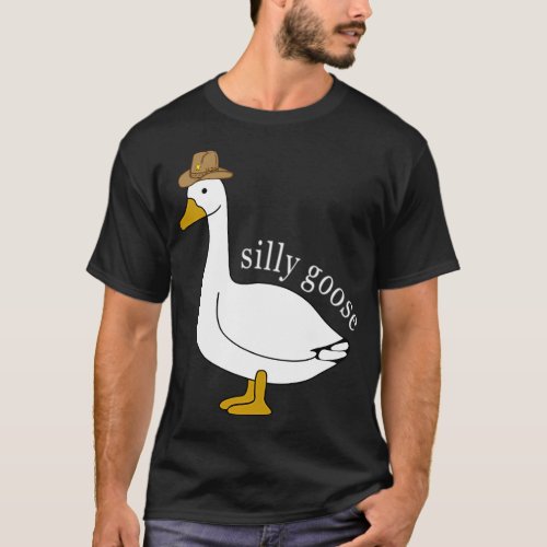 Silly Goose Cowboy Easter T_Shirt