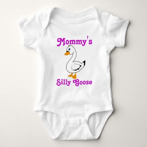 Silly Goose Custom Kids Shirt _ Pink Text