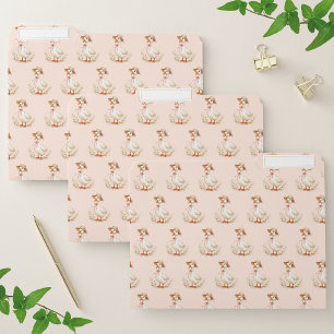 Silly Goose Elegant Pink Girls File Folder