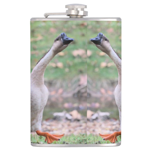 Silly goose  flask (Front)