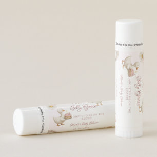 Silly Goose Flower Garden Mushroom Baby Shower Lip Balm
