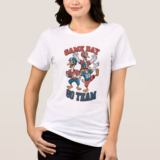  Silly Goose Football Game Day Tee (Front)