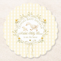 Silly Goose Gender neutral Yellow Baby Shower