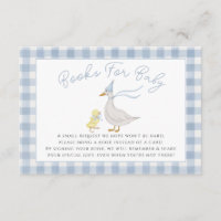 Silly Goose Gingham Duck baby shower Enclosure Car