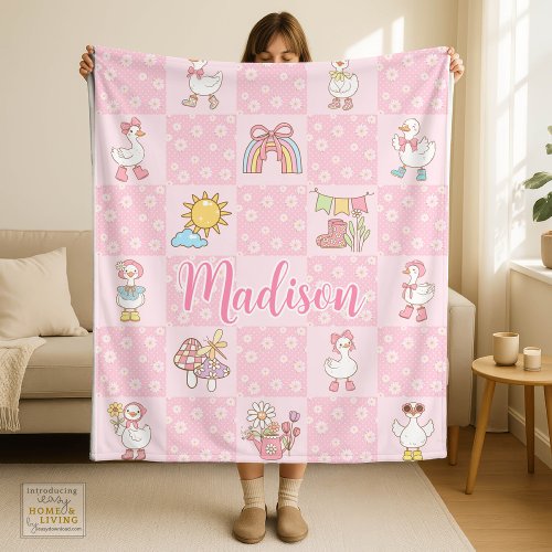 Silly Goose Girl Design Pink 