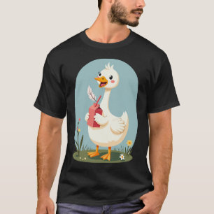 Silly Goose Juice Funny Bird Humor Cute Kawaii Ani T-Shirt