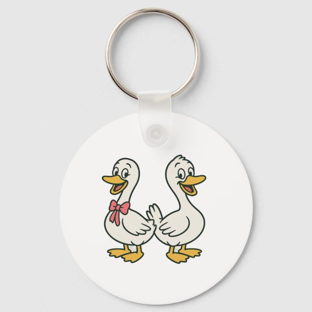 Silly goose kids keychain (Front)