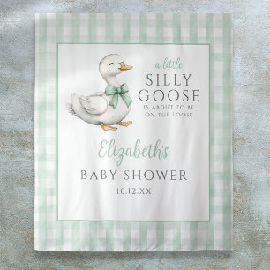 Silly Goose Neutral Baby Shower Photo Backdrop