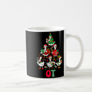Silly goose occupational therapy christmas tree ot coffee mug