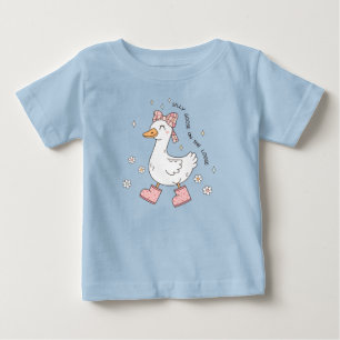 Silly Goose on the Loose  Baby T-Shirt