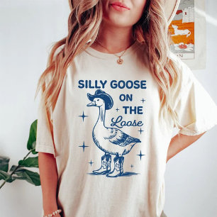 Silly Goose On The Loose Funny Saying Classic T-Shirt