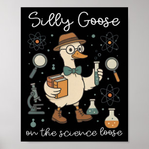 Silly Goose On The Science Loose Educator Teacher Poster
