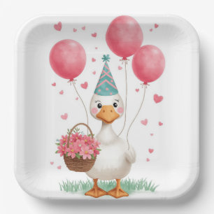 Silly Goose Paper Plates