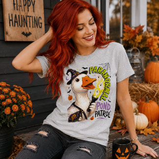 Silly Goose Paranormal Pond Patrol Tri-Blend Shirt