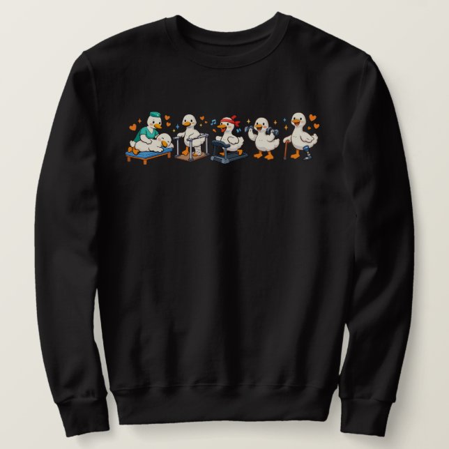 Silly Goose Physical Therapy , Physical Therapist  Sweatshirt (Design Front)
