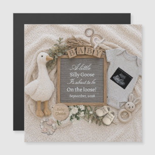 Silly Goose Pregnancy Announcement keepsake