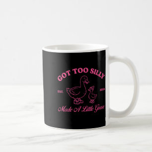 Silly goose pregnancy got too silly made a little coffee mug