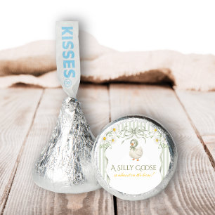 Silly Goose Sage Green Gender Neutral Baby Shower Hershey®'s Kisses®