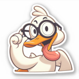 Silly Goose Sticker