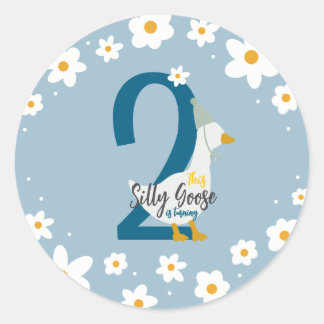Silly Goose Sticker