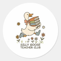 Silly Goose Teacher Club Funny Back to School