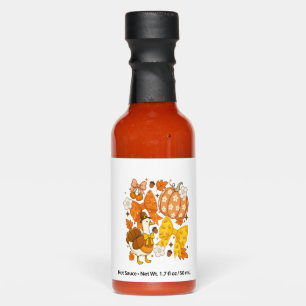 Silly Goose Thankgiving Coquette Turkey Hot Sauces