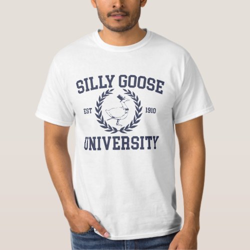 Silly Goose University Crewneck T_Shirt