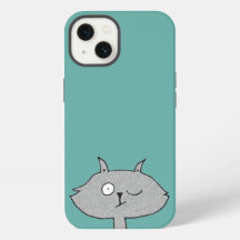 Silly Gray Cat