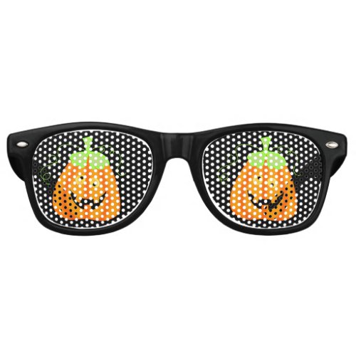 Silly Halloween Pumpkin Party Sunglass Shades