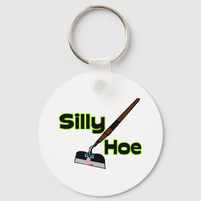 Silly Hoe Keychain (Front)