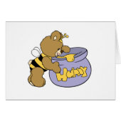 Silly Honey Bee Bear (Front Horizontal)