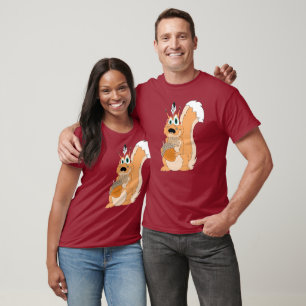 Silly Indian Squirrel T-Shirt