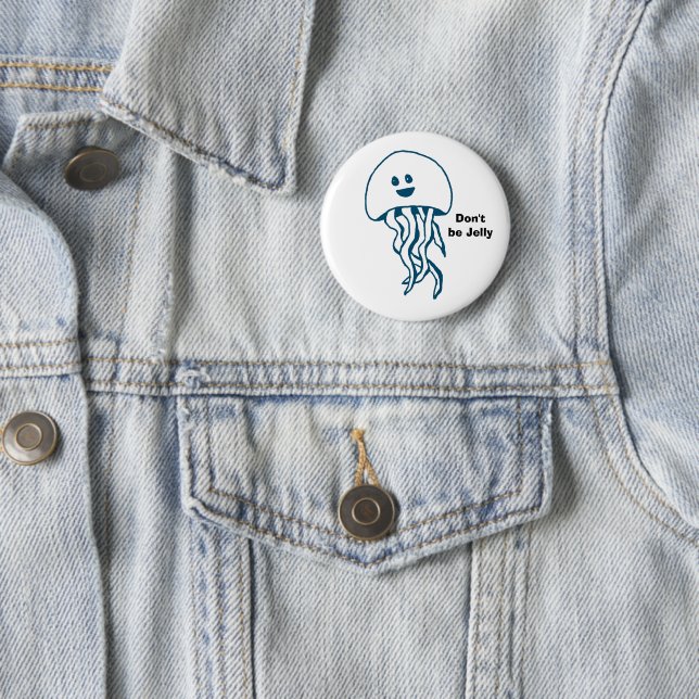 Silly Jellyfish Button (In Situ)