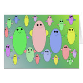 Silly Jumping Beans Cards (Front Horizontal)