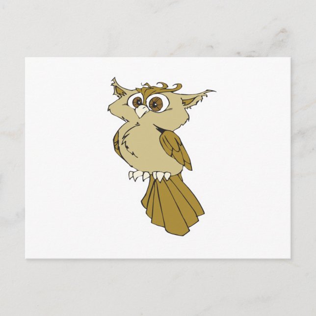 silly little owl postcard (Front)