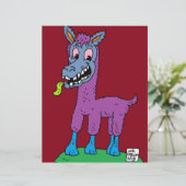 Silly llama Monster (Standing Front)
